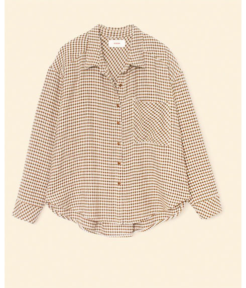 Jordy Shirt - Natural Check